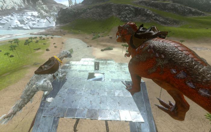 方舟生存进化怎么驯服风神翼龙鞍1