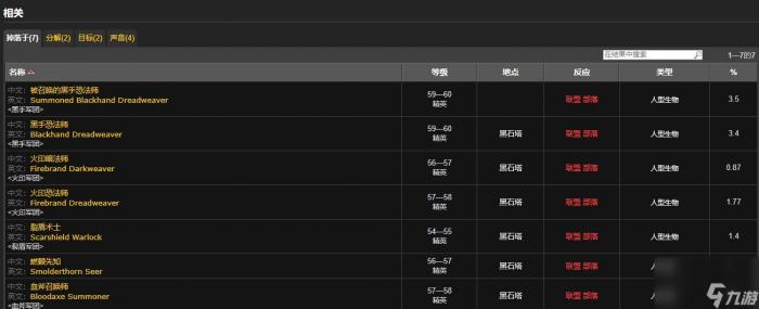 《魔兽世界》术士鬼雾套装出处位置一览