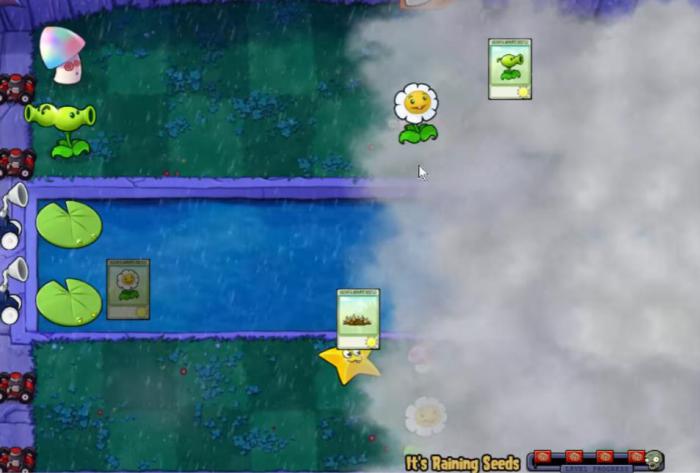 植物大战僵尸种子雨怎么过1