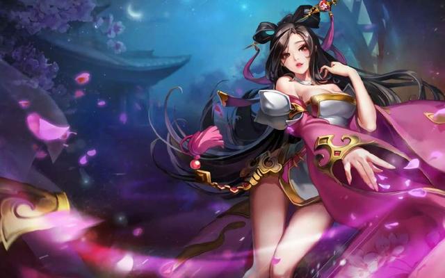 王者荣耀貂蝉享受表情_貂蝉表情包gif