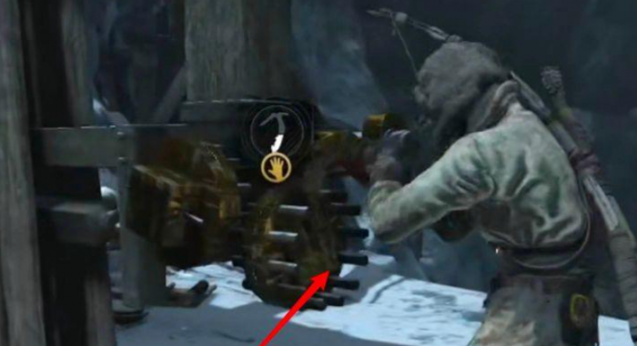 古墓丽影怎么击碎冰块1