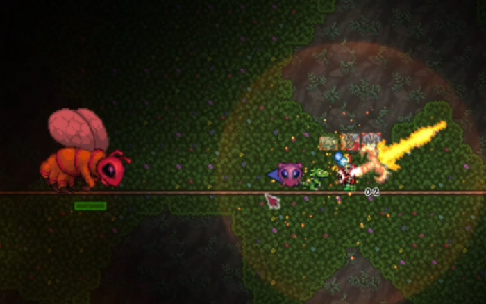 泰拉瑞亚打完蜂后打什么boss1