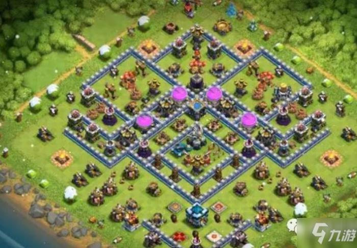 部落冲突13本阵型