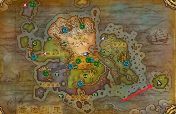 魔兽世界11.1.7熊猫人之谜时空漫游商人在哪